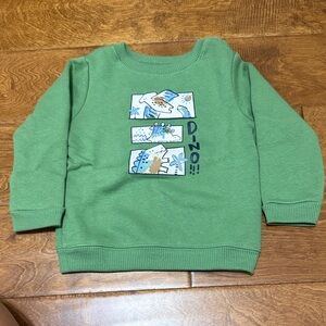 NWT Size 18 Garanimals Green Dino Sweatshirt